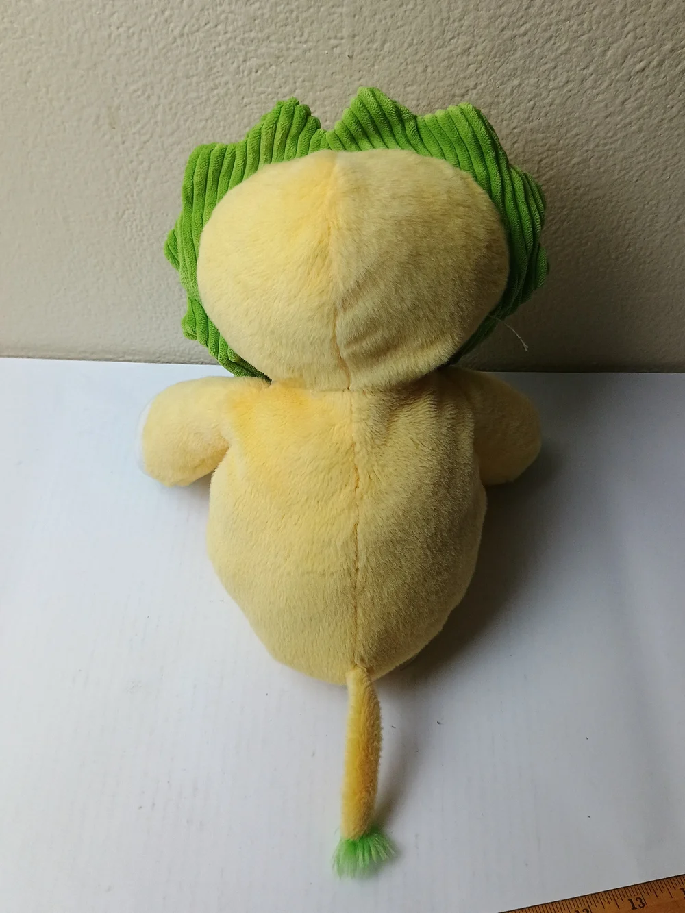 Animal Adventure Soft Yellow & Green Plush Lion Stuffed Animal - Cozy Cuddly Toy
